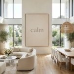 Contemporary Serif Word Art Digital Download Print