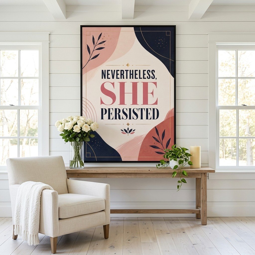 Feminist Printable Wall Art Bold Typography Digital Download 1