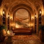 Luxury Earth Tone Abstract Wall Art gift