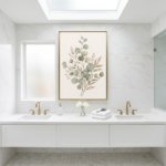 Minimalist Botanical Wall Art Eucalyptus Branches Printable