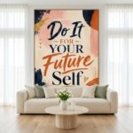 Modern Feminine Motivational Poster Printable Digital Download