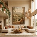 Vintage Olive Grove Boho Wall Art gift