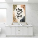 Watercolor Motivational Poster You Got This Printable Artwork